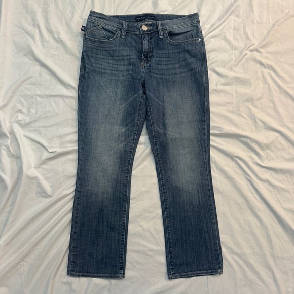 Rock & Republic Women's Blue Lowrise Bootcut Jeans, Kendall - Picture 2 of 7